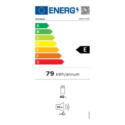 Scooby Minikühlschrank 40 Liter Kompressor 39 DB Kompakt -Weinkühlschränke Verkäufe 10034548 energy label