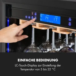 First Class 84 Weinkühlschrank 4 Dispenser 84 Fl. 5-22°C Touch Glastür 15 First Class 84 Weinkühlschrank 4 Dispenser 84 Fl. 5-22°C Touch Glastür -Weinkühlschränke Verkäufe 10034564 de 0006 logo