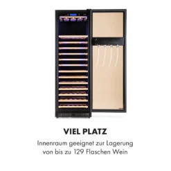 First Class 129 Weinkühlschrank 4 Dispenser 129Fl 5-22°C Touch Glastür -Weinkühlschränke Verkäufe 10034565 de 0005 logo