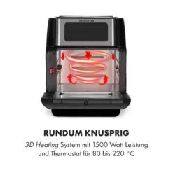 AeroVital Fry Heißluftfritteuse 1500W 10l Timer 9 Programme -Weinkühlschränke Verkäufe 10034575 de 0003 logo