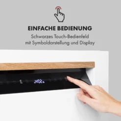 Lagoona Geschirrspülmaschine 1380W 6,5L 6 Gedecke Touch -Weinkühlschränke Verkäufe 10034631 de 0004 logo
