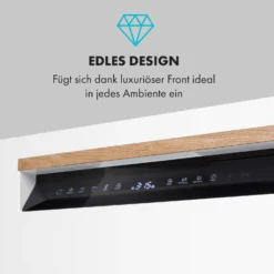 Lagoona Geschirrspülmaschine 1380W 6,5L 6 Gedecke Touch -Weinkühlschränke Verkäufe 10034631 de 0008 logo