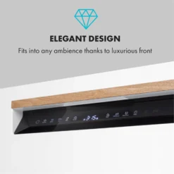 Lagoona Geschirrspülmaschine 1380W 6,5L 6 Gedecke Touch -Weinkühlschränke Verkäufe 10034631 yy 0010 logo Klarstein Lagoona Geschirrspuelmaschine weiss