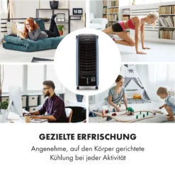 Maxfresh Ocean Ventilator Luftkühler 6L 65W Fernbedienung 2x Eispack -Weinkühlschränke Verkäufe 10034640 de 0003 logo