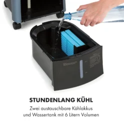 Maxfresh Ocean Ventilator Luftkühler 6L 65W Fernbedienung 2x Eispack -Weinkühlschränke Verkäufe 10034640 de 0005 logo