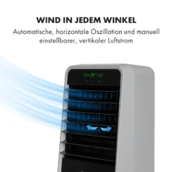 Townhouse 3-in-1 Luftkühler 396 M³/h 7 Liter Fernbedienung Mobil -Weinkühlschränke Verkäufe 10034642 de 0005 logo