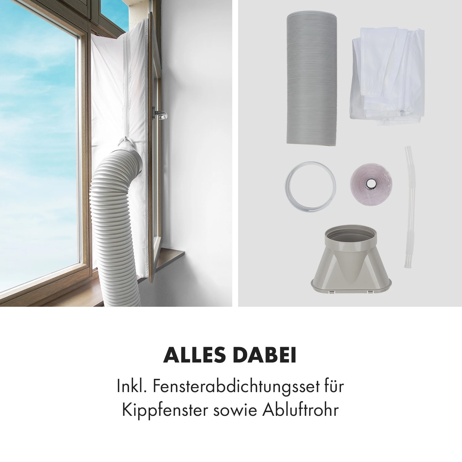 Klarstein Kraftwerk Smart 12K Klimaanlage 3-in-1 12000 BTU App 9 Klarstein Kraftwerk Smart 12K Klimaanlage 3-in-1 12000 BTU App – Bild 9