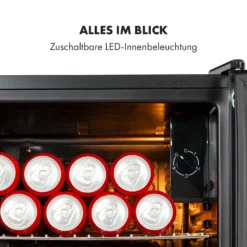 Beersafe XXL Onyx Kühlschrank 80 Liter 3 Böden Panoramaglastür -Weinkühlschränke Verkäufe 10034848 de 0006 logo