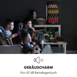 Beersafe XXL Onyx Kühlschrank 80 Liter 3 Böden Panoramaglastür -Weinkühlschränke Verkäufe 10034848 de 0008 logo