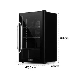 Beersafe XXL Onyx Kühlschrank 80 Liter 3 Böden Panoramaglastür -Weinkühlschränke Verkäufe 10034848 yy 0009 logo