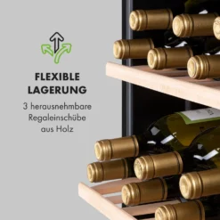 Vinamour 48 Uno Weinkühlschrank 128l 48Fl 3 Einschübe 4-18°C -Weinkühlschränke Verkäufe 10035066 de 0007 logo