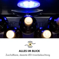 Vinamour 48 Uno Weinkühlschrank 128l 48Fl 3 Einschübe 4-18°C -Weinkühlschränke Verkäufe 10035066 de 0008 logo