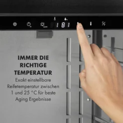 Steakhouse Pro Fleischreifeschrank 98 Ltr 1-25°C Touch Edelstahltür -Weinkühlschränke Verkäufe 10035176 de 0004 logo
