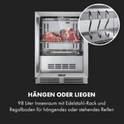 Steakhouse Pro Fleischreifeschrank 98 Ltr 1-25°C Touch Edelstahltür -Weinkühlschränke Verkäufe 10035176 de 0005 logo