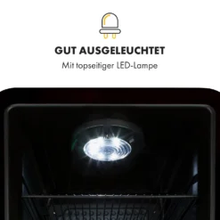 PopLife Getränkekühler Kühlschrank 70 Liter 0-10 °C Retro-Design LED -Weinkühlschränke Verkäufe 10035178 de 0005 logo