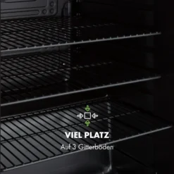 PopLife Getränkekühler Kühlschrank 70 Liter 0-10 °C Retro-Design LED -Weinkühlschränke Verkäufe 10035178 de 0007 logo