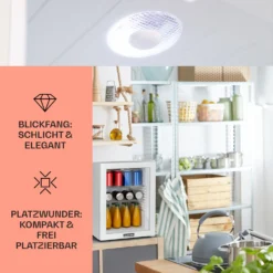 Brooklyn 42 Mini-Kühlschrank Glastür LED Ablage -Weinkühlschränke Verkäufe 10035227 DE 0003 usp
