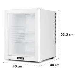 Brooklyn 42 Mini-Kühlschrank Glastür LED Ablage -Weinkühlschränke Verkäufe 10035227 yy 0009 dimensions