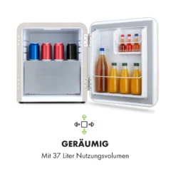 Audrey Mini 2in1 Kühlschrank EEC F Gefrierfach LED -Weinkühlschränke Verkäufe 10035310 de 0003 logo