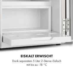 Audrey Mini 2in1 Kühlschrank EEC F Gefrierfach LED -Weinkühlschränke Verkäufe 10035310 de 0004 logo