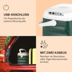 BeerBelly 21 Elektrische Kühlbox Kühl-& Warmhaltefunktion USB-Port ECO-Modus -Weinkühlschränke Verkäufe 10035548 de 0003 logo