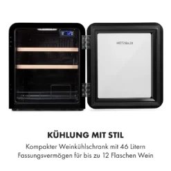 Vinetage 12 Getränkekühler Kühlschrank 48 Liter 4-22°C Retro-Design -Weinkühlschränke Verkäufe 10035568 de 0003 logo