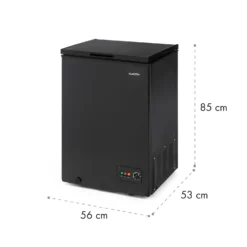 Iceblokk 100 Gefriertruhe Gefrierschrank 100 L 75 W -Weinkühlschränke Verkäufe 10035587 yy 0008 logo Klarstein Iceblokk 100 Black