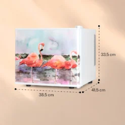 Pretty Cool Make-Up-Kühlschrank Flamingo 17 Liter 50 Watt 1 Boden -Weinkühlschränke Verkäufe 10035626 yy 0006 logo