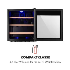 Vinamour 12 Uno Weinkühlschrank 12Fl./46l 4-18°C 40dB -Weinkühlschränke Verkäufe 10035673 de 0004 logo