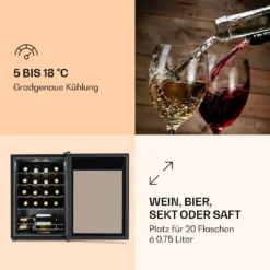Ultimo 20 Uno Weinkühlschrank 53l Touch-Bedienfeld 131W 5-18°C -Weinkühlschränke Verkäufe 10035778 de 0003 logo