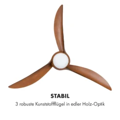 Monteverde Deckenventilator Deckenleuchte 52" 8.376m³/h 3 Flügel -Weinkühlschränke Verkäufe 10035788 de 0004 logo