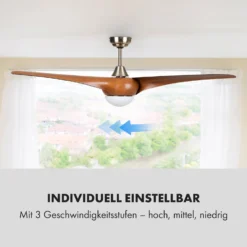 Monteverde Deckenventilator Deckenleuchte 52" 8.376m³/h 3 Flügel -Weinkühlschränke Verkäufe 10035788 de 0005 logo