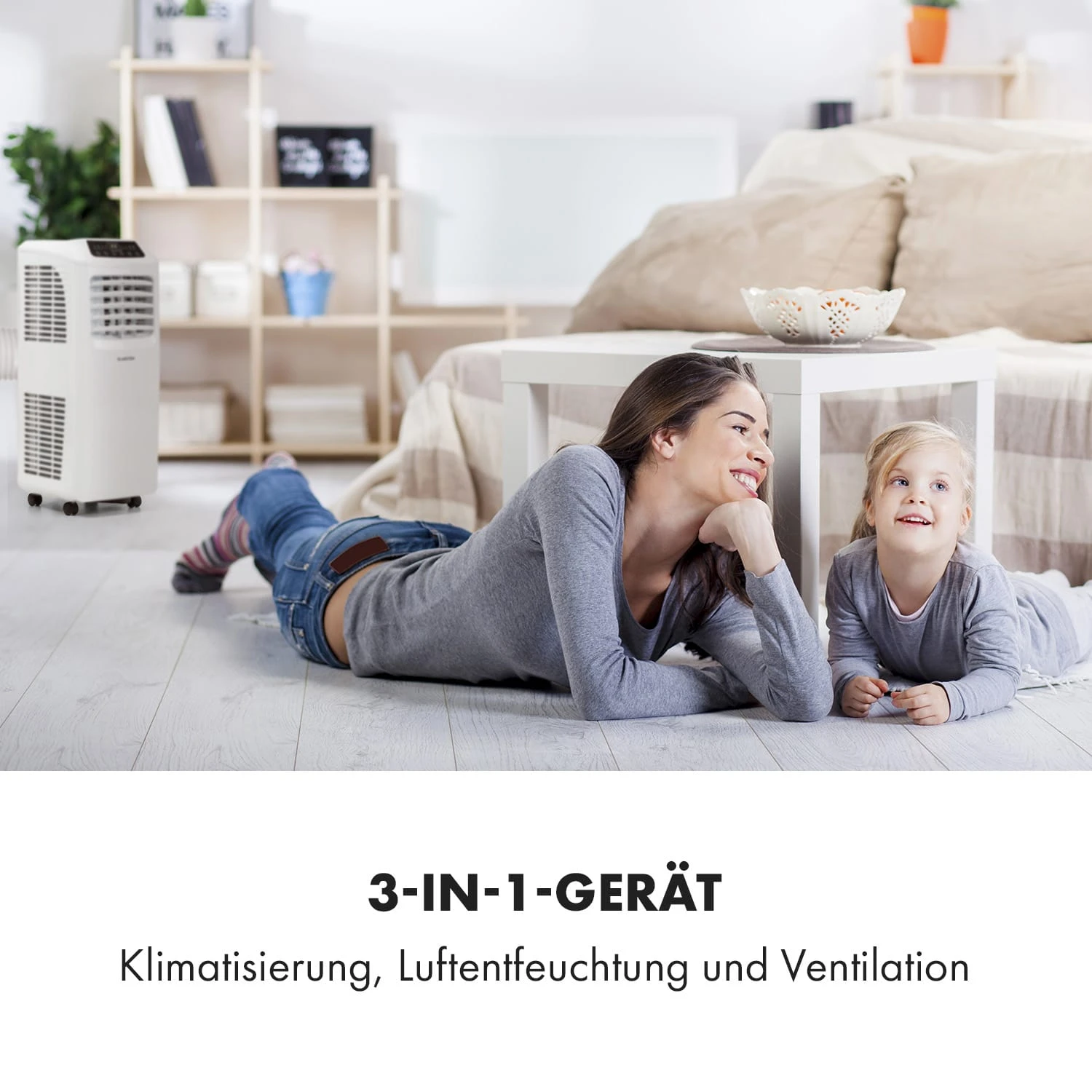 Pure Blizzard Smart 7k Mobile Klimaanlage 7000 BTU/2,1 KW EEC A Fernbedienung Weiß 3 Pure Blizzard Smart 7k Mobile Klimaanlage 7000 BTU/2,1 KW EEC A Fernbedienung Weiß – Bild 3