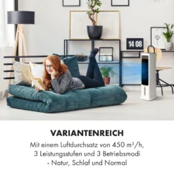 Skytower 360° Smart Luftkühler 60W 450 M³/h 6 Liter Mobil -Weinkühlschränke Verkäufe 10035818 de 0007 logo