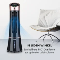 Skyscraper Ice 4-in-1 Luftkühler Ventilator 210 M³/h 30 W Oszillation Mobil Fernbedienung -Weinkühlschränke Verkäufe 10035835 de 0005 logo