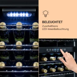 Shiraz 29 Duo Weinkühlschrank 2 Zonen 80L/29 Flaschen 5-22°C Touch -Weinkühlschränke Verkäufe 10035846 de 0005 logo