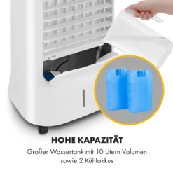 Iceberg Breeze 2-in-1 Luftkühler 65 Watt 283 M3/h 10 L Tank 2 Kühlakkus 17 Iceberg Breeze 2-in-1 Luftkühler 65 Watt 283 M3/h 10 L Tank 2 Kühlakkus -Weinkühlschränke Verkäufe 10035854 de 0007 logo