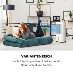 Iceberg Pure Luftkühler Luftdurchsatz: 283 M³/h 65 W Tank: 5 Liter -Weinkühlschränke Verkäufe 10035856 de 0003 logo