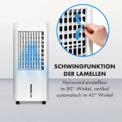 Iceberg Pure Luftkühler Luftdurchsatz: 283 M³/h 65 W Tank: 5 Liter -Weinkühlschränke Verkäufe 10035856 de 0007 logo