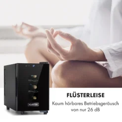 Bellevin 6 Uno Weinkühlschrank 17 Liter 11-18 °C SingleZone LED -Weinkühlschränke Verkäufe 10035858 de 0005 logo