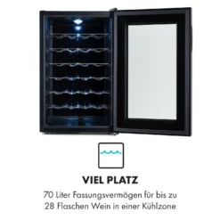 Barolo 28 Uno Weinkühlschrank 70 Liter 11-18°C SingleZone -Weinkühlschränke Verkäufe 10035860 de 0003 logo