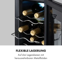 Bellevin 8 Uno Weinkühlschrank 23 Liter 11-18 °C LED Touch SingleZone -Weinkühlschränke Verkäufe 10035862 de 0007 logo