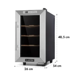 Reserva 8 Uno Weinkühlschrank 23 Ltr 8 Fl 11-18 °C 26 DB Edelstahl -Weinkühlschränke Verkäufe 10035864 yy 0008 logo