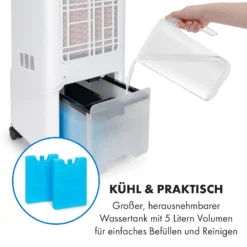 Maxflow Smart 3-in-1 Luftkühler Ventilator 5L WiFi Fernbedienung -Weinkühlschränke Verkäufe 10036091 de 0007 logo
