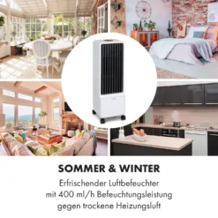 Maxflow Smart 3-in-1 Luftkühler Ventilator 5L WiFi Fernbedienung -Weinkühlschränke Verkäufe 10036091 de 0008 logo