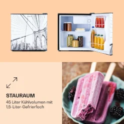 CoolArt 45L Mini-Kühlschrank EEK F Gefrierfach 1,5l Designtür 9 CoolArt 45L Mini-Kühlschrank EEK F Gefrierfach 1,5l Designtür -Weinkühlschränke Verkäufe 10036183 de 0003 logo