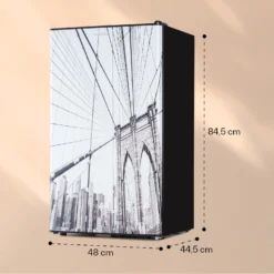 CoolArt 79L Kühl-Gefrier-Kombination EEK F Gefrierfach 9l Designtür -Weinkühlschränke Verkäufe 10036184 yy 0006 logo