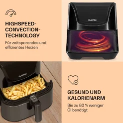 AeroVital Deluxe Heißluftfritteuse 1700W 5,4 Liter Edelstahl -Weinkühlschränke Verkäufe 10036476 de 0005 logo