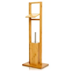 WC Garnitur Toilettenbürste 36x82x21cm Feuchtigkeitsresistent Bambus -Weinkühlschränke Verkäufe 10038046 yy 0008 logo