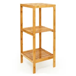 Regal Mehrzweckregal 3 Etagen 34x80x33cm (BxHxT) Kombinierbar Bambus -Weinkühlschränke Verkäufe 10038052 yy 0004 logo